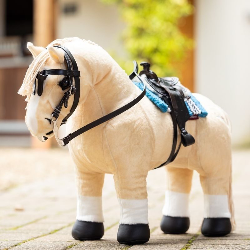 Westernzadel Toy Pony Zwart