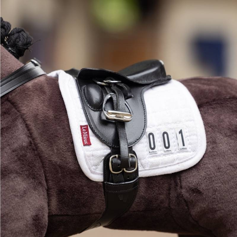 Dressuurzadel Toy Pony Zwart