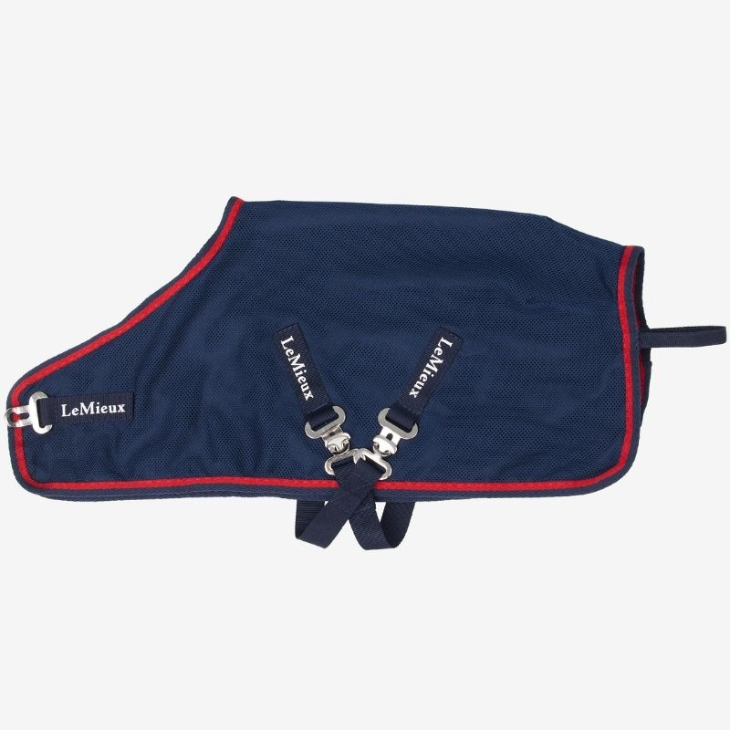 Koeldeke Toy Pony Mesh Marineblauw