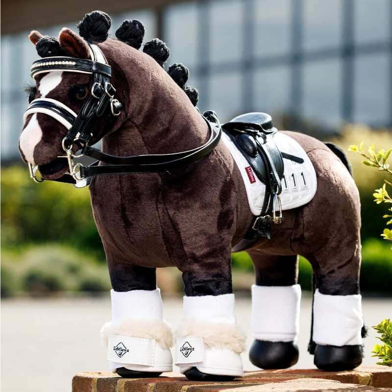 Springschoenen Toy Pony Dressage Wit