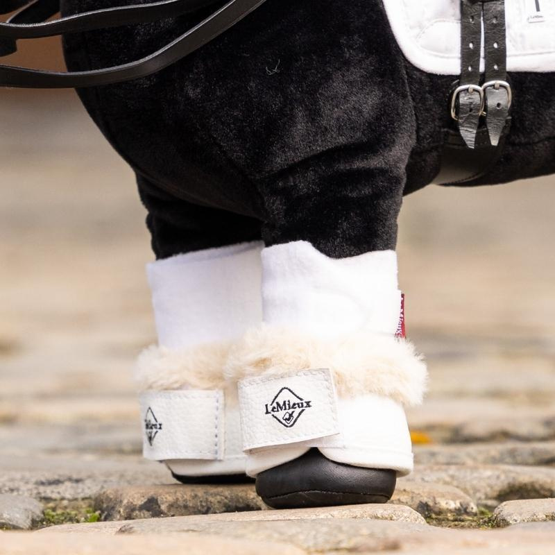 Springschoenen Toy Pony Dressage Wit