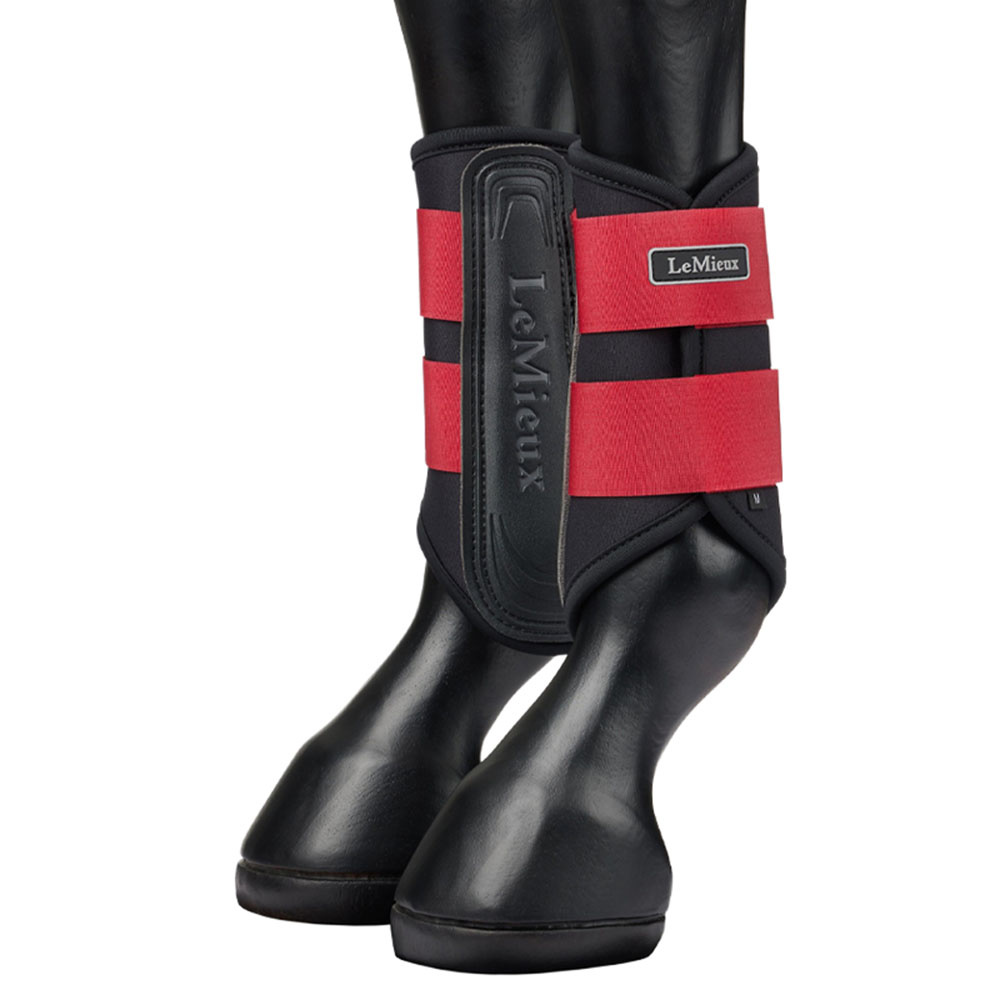 Beenbeschermers Grafter Zwart/Rood