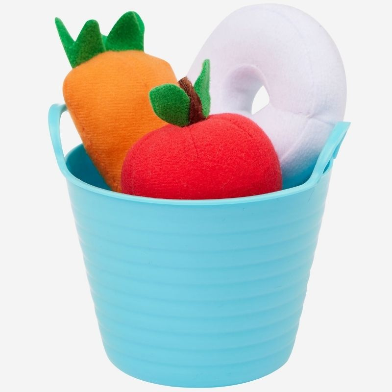 Treat Bucket Toy Pony Blauw