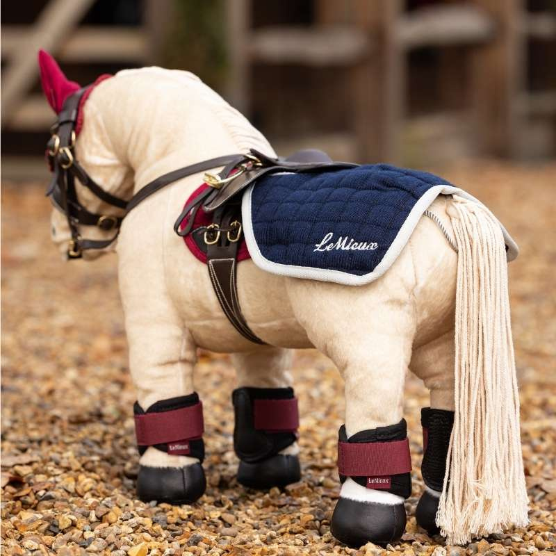 Uitrijdeken Toy Pony Marineblauw