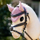 Oornetje voor stokpaard Classic Lichtroze Oornetje voor stokpaard Classic Lichtroze