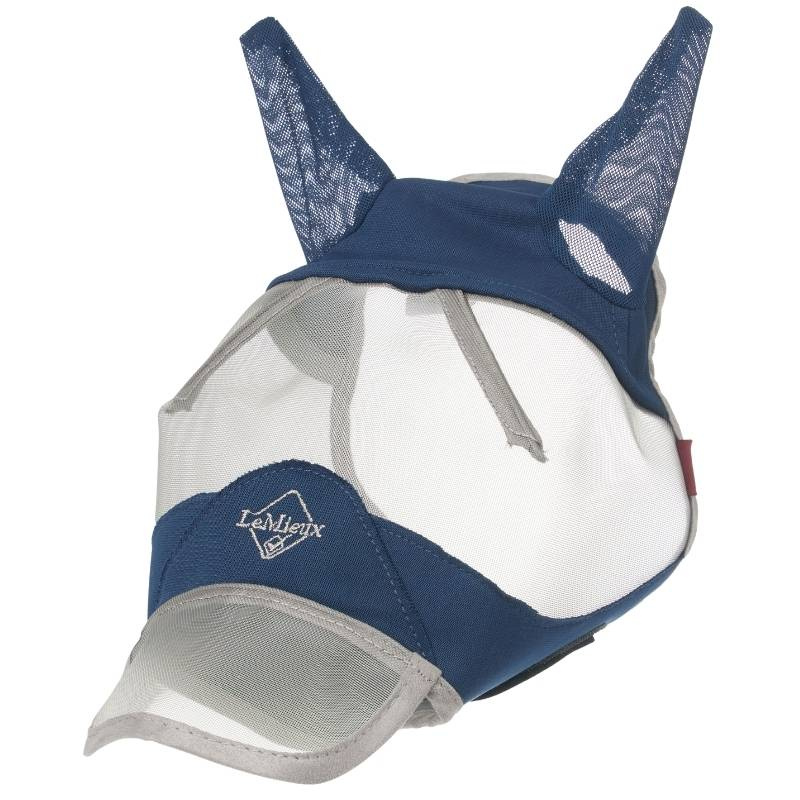 Vliegenmasker voor stokpaard Marineblauw