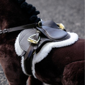 Hunter zadeldek & Singel Toy Pony Hunter Bruin Hunter zadeldek & Singel Toy Pony Hunter Bruin