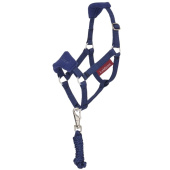 Halster & Halstertouw voor Stokpaard Vogue Marineblauw Halster & Halstertouw voor Stokpaard Vogue Marineblauw