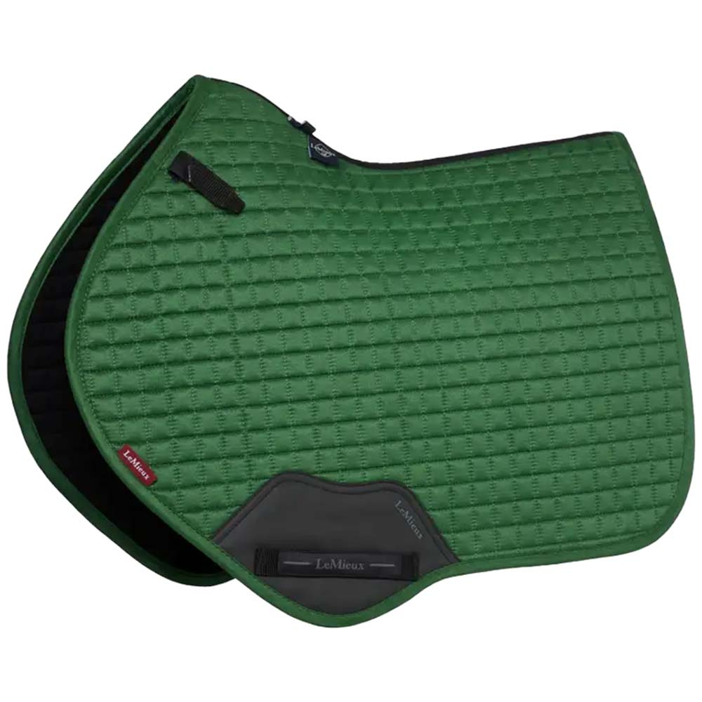 Zadeldekje Suede Square Groen