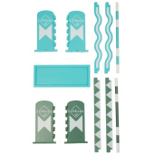 Jump Set Toy Pony Groen/Turquoise Jump Set Toy Pony Groen/Turquoise