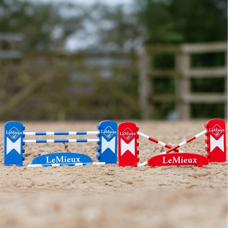 Jump Set Toy Pony Rood/Blauw