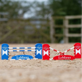 Jump Set Toy Pony Rood/Blauw Jump Set Toy Pony Rood/Blauw