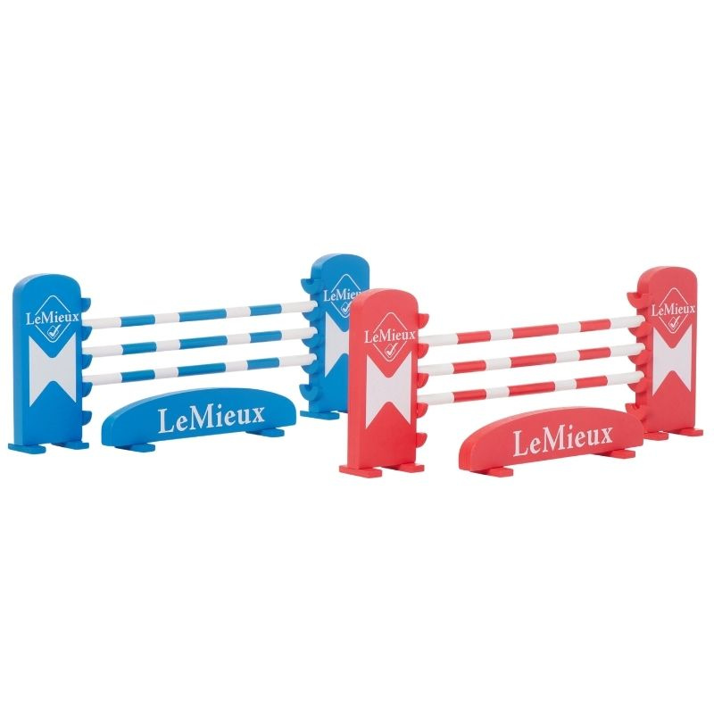 Jump Set Toy Pony Rood/Blauw