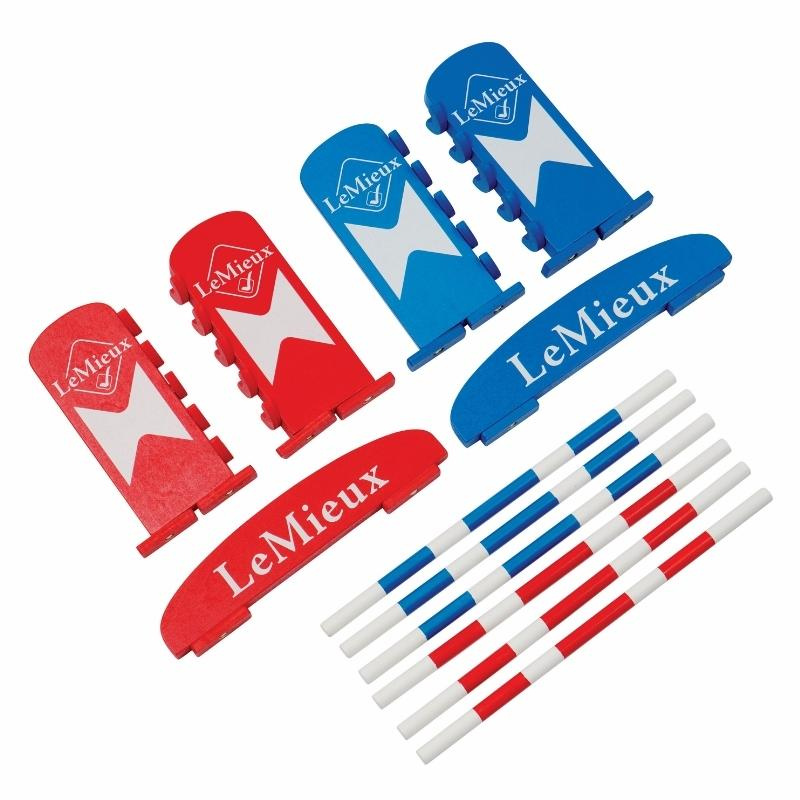 Jump Set Toy Pony Rood/Blauw