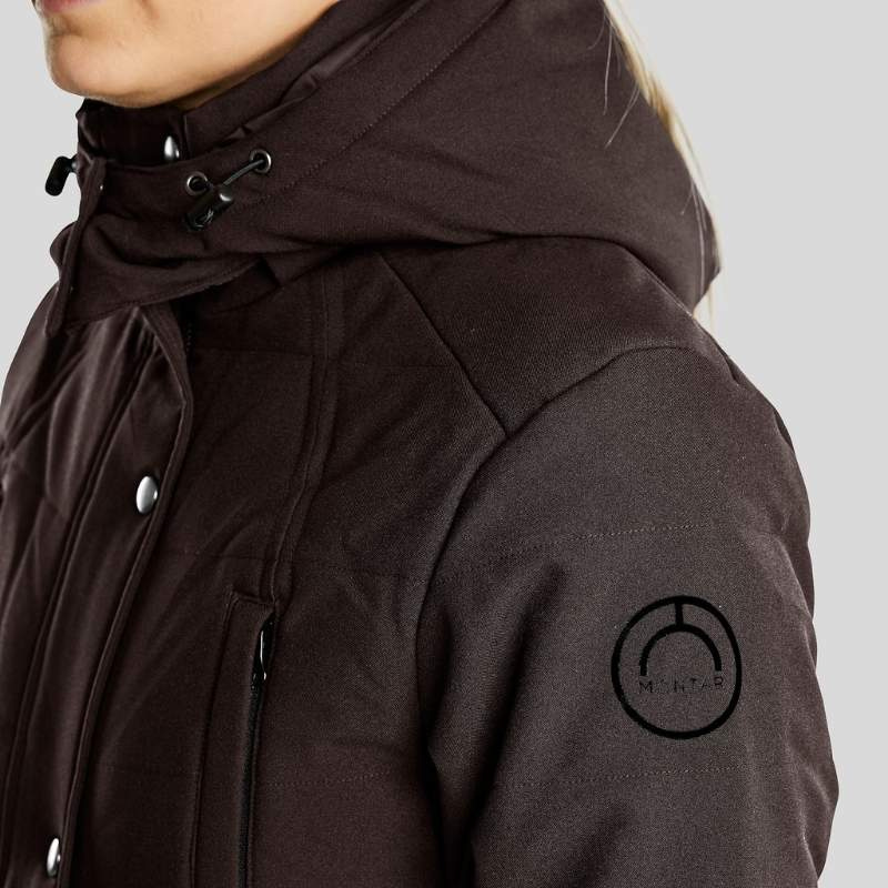 Lange Rijjas Dicte Long Bruin