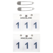 Nummerplaat Classic 2-pack Wit Nummerplaat Classic 2-pack Wit