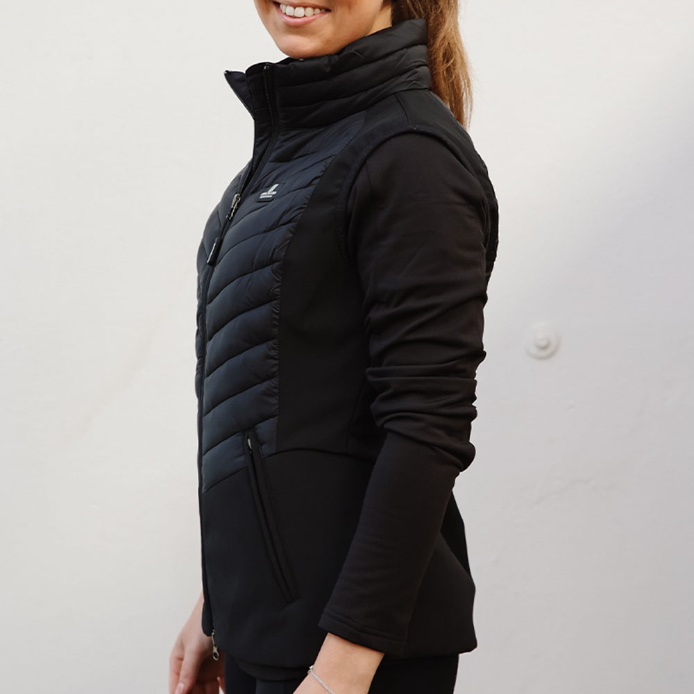 Damesvest Classic Hybrid Zwart