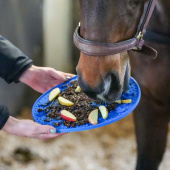 Slikmat Graze Maze Lick Mat Niveau 1 Blauw Slikmat Graze Maze Lick Mat Niveau 1 Blauw