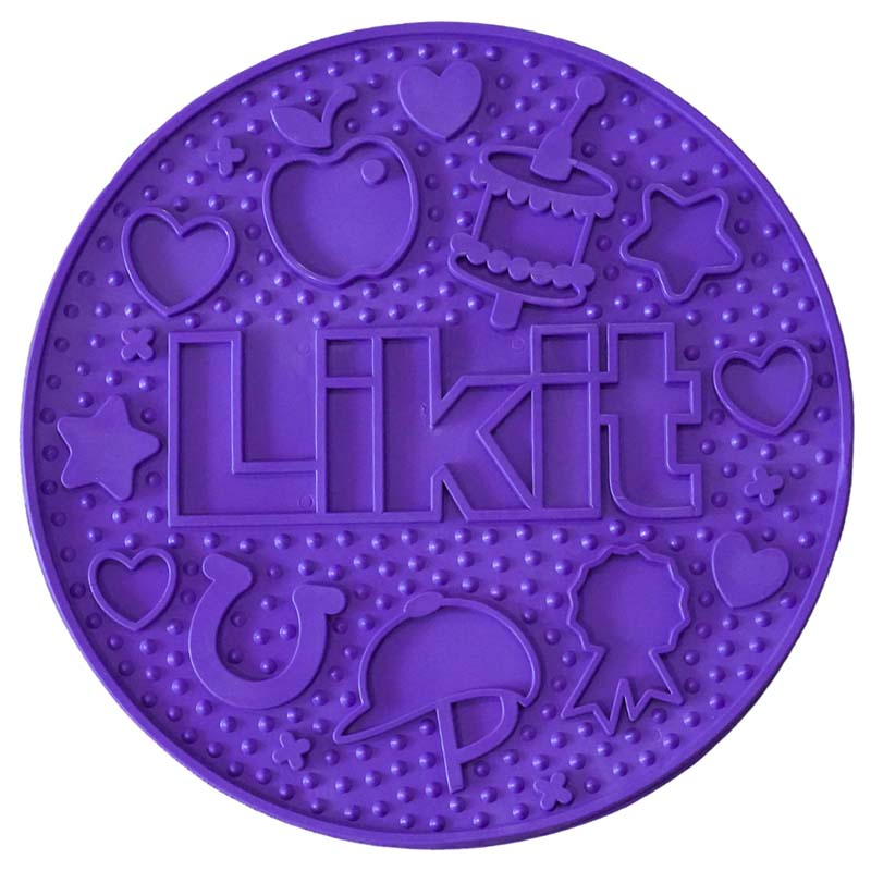 Slikmat Graze Maze Lick Mat Niveau 1 Lavendel