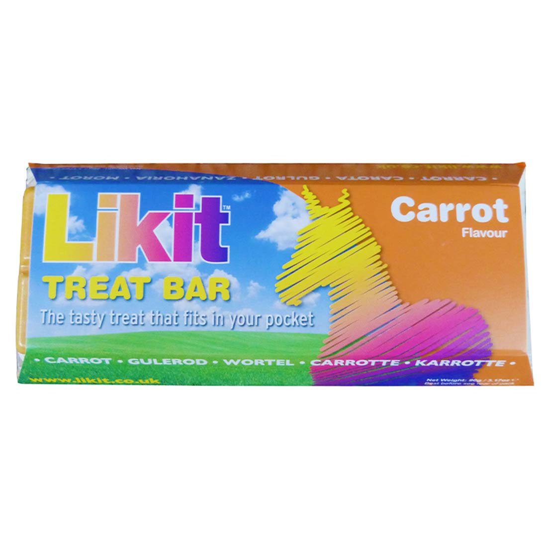 Paardensnacks Treat Bar Wortel 90g