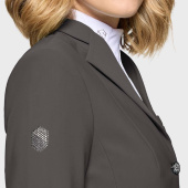 Wedstrijdjas Victorine Crystal Fabric Grijs Wedstrijdjas Victorine Crystal Fabric Grijs