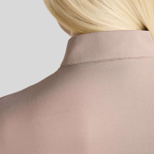 Trainingstop MoMegan Polo Long Sleeve Pearl Grey Trainingstop MoMegan Polo Long Sleeve Pearl Grey