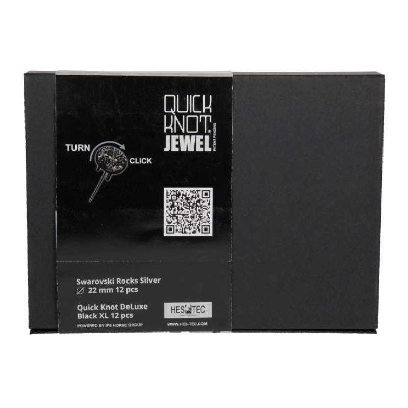 Quick Knot Jewel XL Swarovski Zwart
