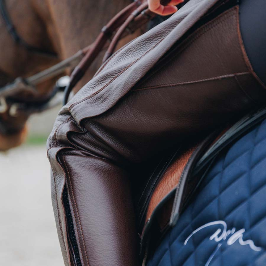 Chaps Leather Bruin
