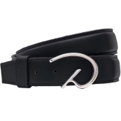 Leren riem Classic D Zwart Leren riem Classic D Zwart