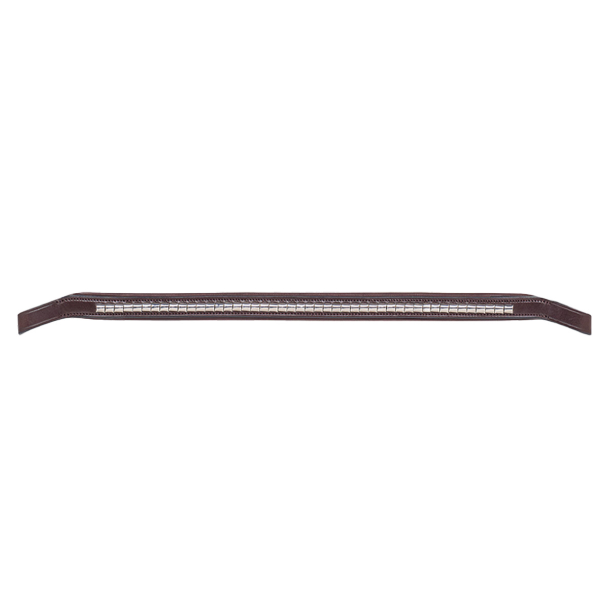 Frontriem Klinker Bruin/Zilver