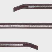 Frontriem Klinker Bruin/Zilver Frontriem Klinker Bruin/Zilver