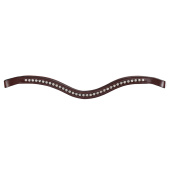 Frontriem Strass U-vorm Bruin Frontriem Strass U-vorm Bruin