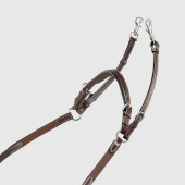 Neusriem met Afneembare Martingaal Bruin Neusriem met Afneembare Martingaal Bruin
