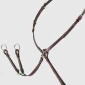 Neusriem met Afneembare Martingaal Bruin Neusriem met Afneembare Martingaal Bruin