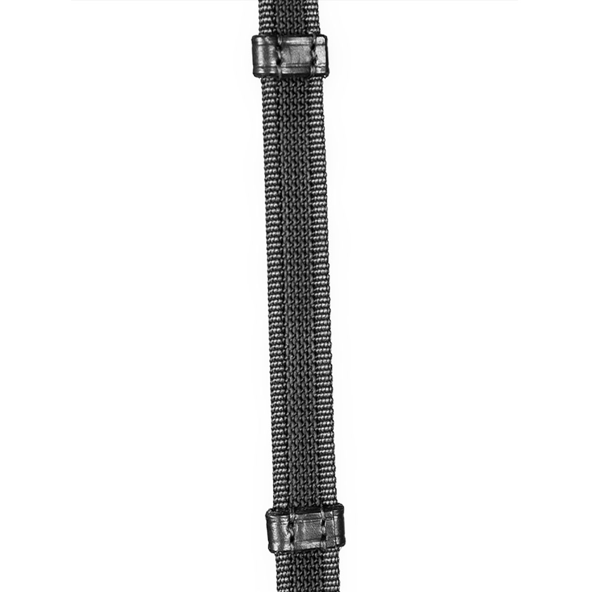 Teugels Anti-Slip Leder/Rubber Zwart