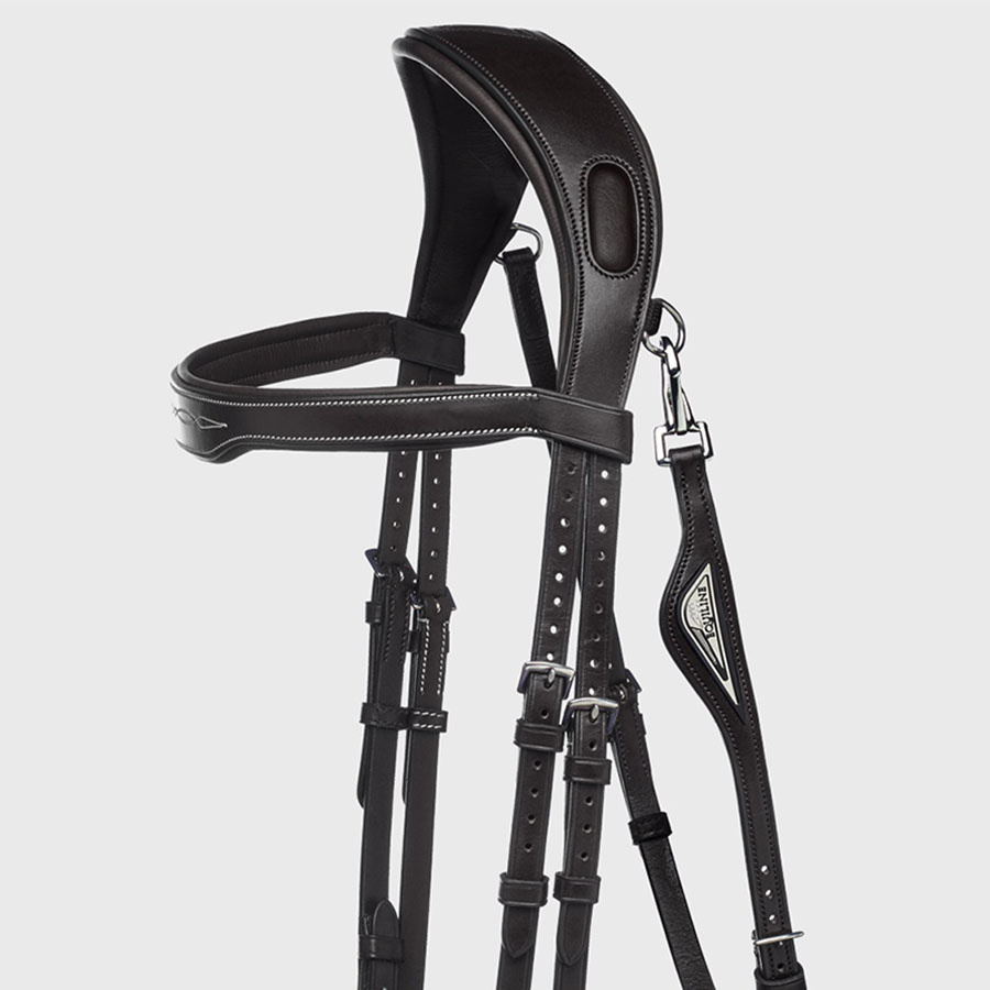 Hoofdstel Ready To Ride met Patroonstiksel Zwart
