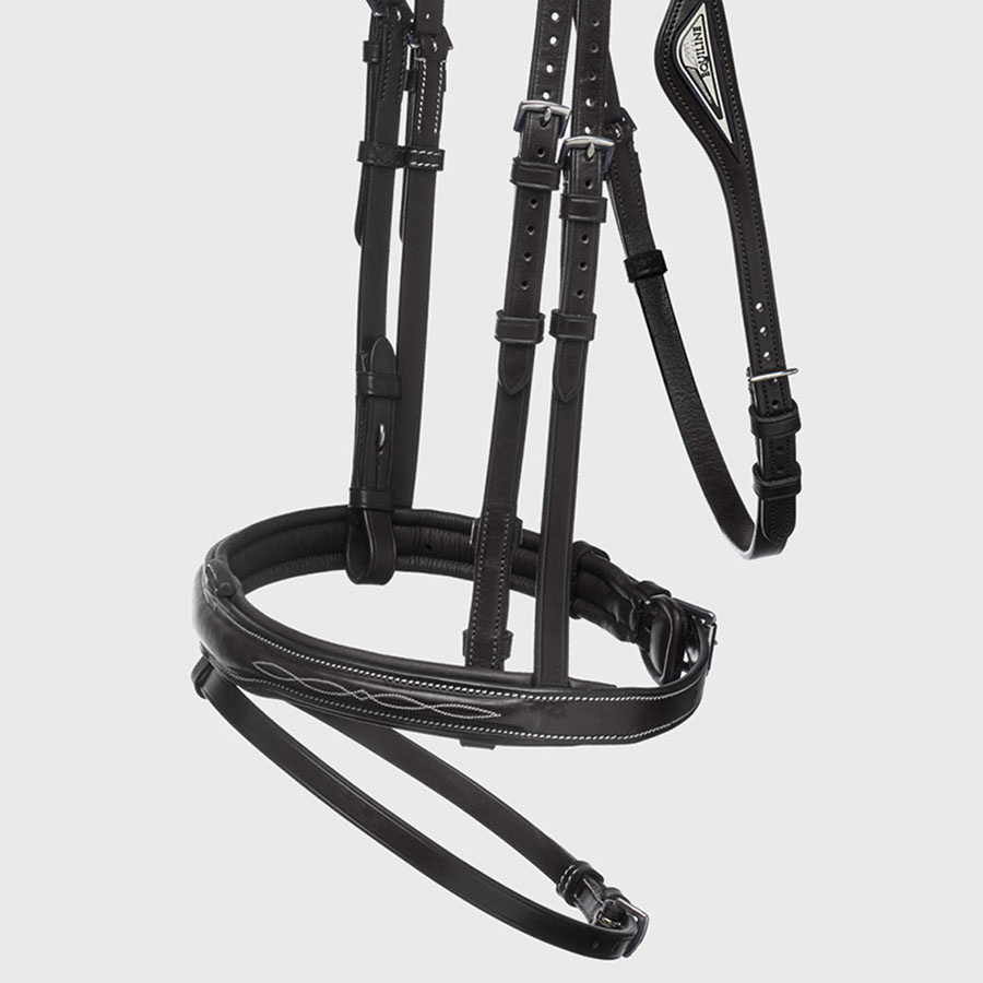 Hoofdstel Ready To Ride met Patroonstiksel Zwart