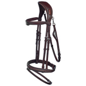 Hoofdstel Ready To Ride met Patroonstiksel Bruin Hoofdstel Ready To Ride met Patroonstiksel Bruin