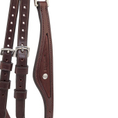 Hoofdstel Ready To Ride met Patroonstiksel Bruin Hoofdstel Ready To Ride met Patroonstiksel Bruin