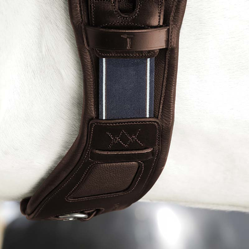 Dressuursingel Micklem Comfort Bruin