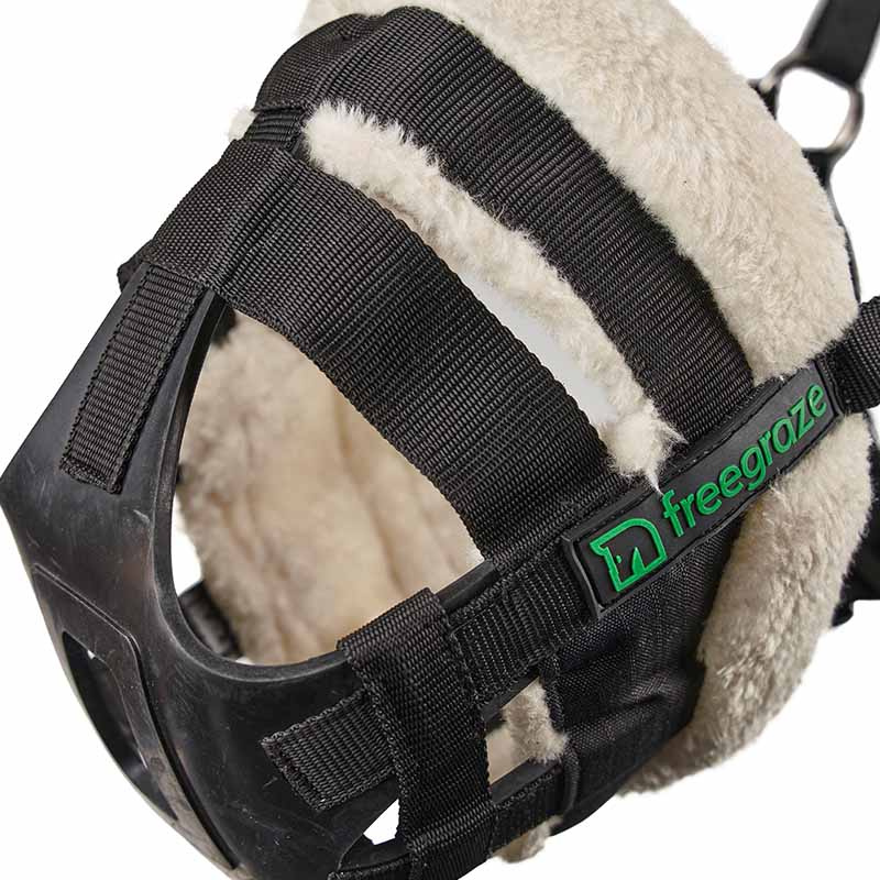 Graasmasker Deluxe Airflow Zwart
