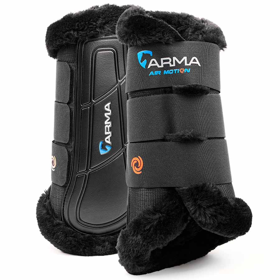 Beenbeschermers Air Motion Supafleece Zwart