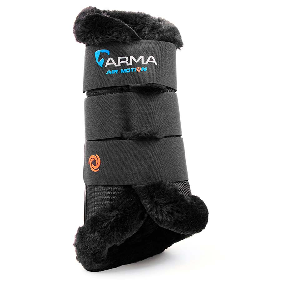 Beenbeschermers Air Motion Supafleece Zwart