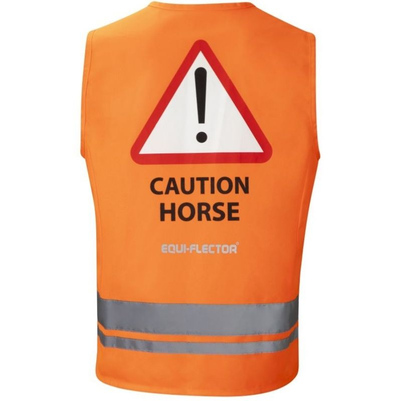 Reflectievest Caution Horse Oranje