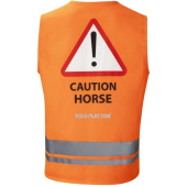 Reflectievest Caution Horse Oranje Reflectievest Caution Horse Oranje