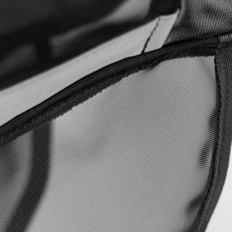Vliegenmasker Fine Mesh without Ears with Nose Zwart