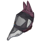 Vliegenmasker Deluxe with Ears & Nose Bordeaux