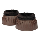 Rubberen Springschoenen met Fleece Voering Bruin Rubberen Springschoenen met Fleece Voering Bruin