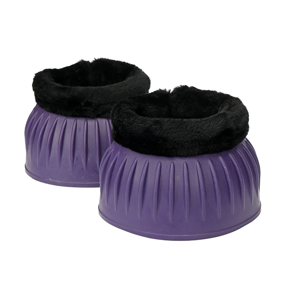 Rubberen Springschoenen met Fleece Voering Lila