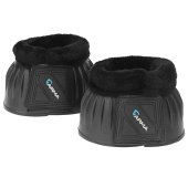 Rubberen Springschoenen met Fleece Voering Zwart Rubberen Springschoenen met Fleece Voering Zwart